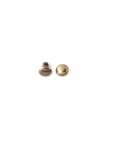 REMACHE 1/2 BOLA 6*6 Bronce Viejo