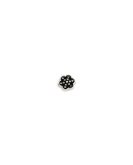 APLIQUE CIRCULO STRASS 18MM Negro