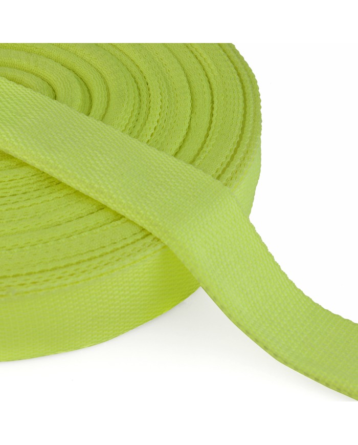 CINTA MOCHILERA COMUN 40MM FLUO (50Mts)