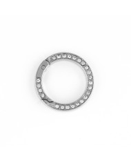 MOSQUETON REDONDO STRASS P25 *Importado*