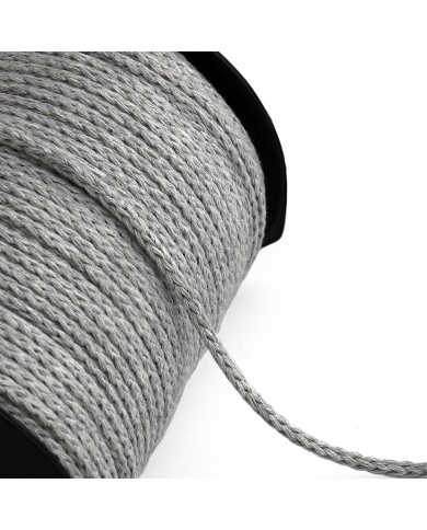 CORDON MACRAME 04mm ALG GRIS CLARO x 50mts
