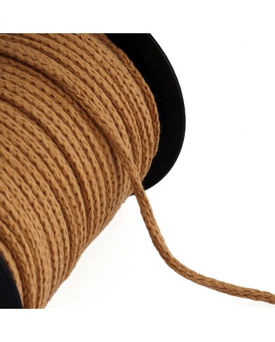 CORDON MACRAME 04mm ALG DULCE DE LECHE x 50mts