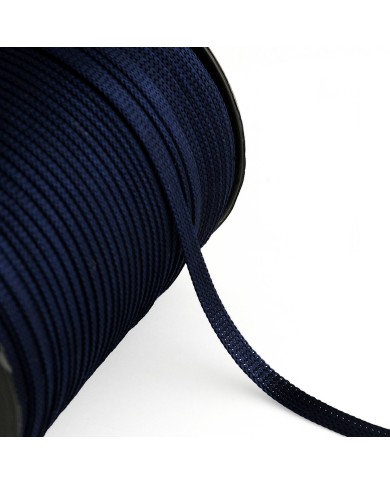CINTA TUBOTEX RAYON 6mm AZUL MARINO 100 mts