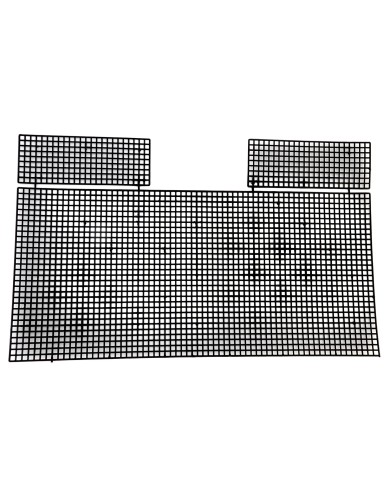 PLASTICO CANVAS CARTERA 40*18cms NEGRO