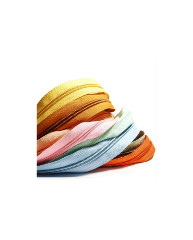 CIERRE PLASTICO IMPORTADO Nº5 X ROLLO V/COLORES