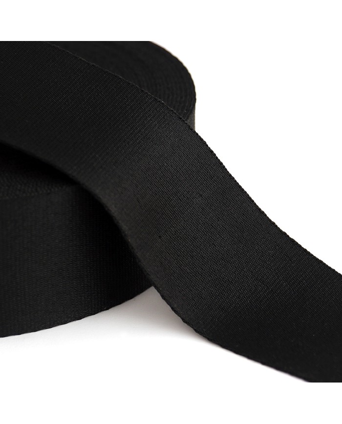 CINTA REFORZADA POLIESTER NEGRA 30MM (10Mts)