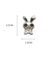 APLIQUE PLASTICO SIGNO $ STRASS