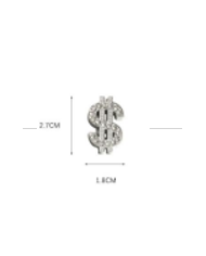 APLIQUE PLASTICO SIGNO $ STRASS