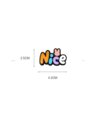 APLIQUE PLASTICO NICE
