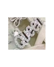 APLIQUE PLASTICO PASACORDON QUEEN STRASS