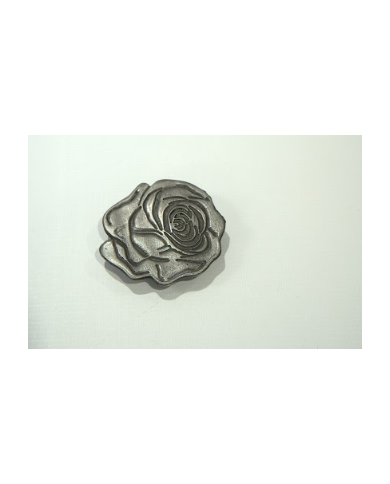 HEBILLA CHAPON ROSA P40 PLATA VIEJA