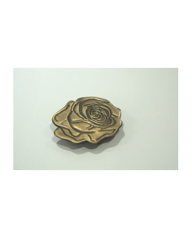 HEBILLA CHAPON ROSA P40 BRONCE VIEJO