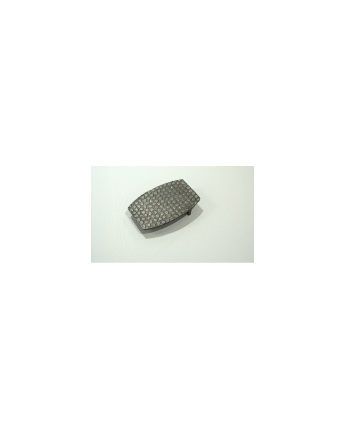 HEBILLA CHAPON C/FRENTE PUNTEADO P35 PLATA VIEJA