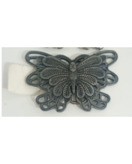HEBILLA MARIPOSA CALADA P35 BRONCE VIEJO