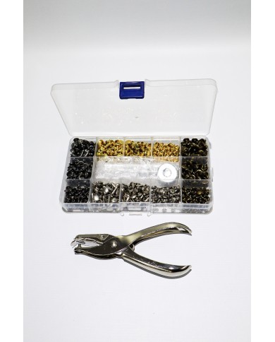 KIT DE REMACHES+PINZA