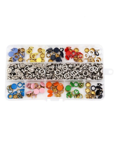 KIT PINZA MANUAL + BROCHE METÁLICO A PRESIÓN 150 DOBLE ARO