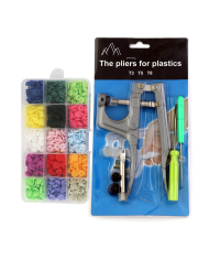 KIT BROCHES SNAPS X150 + PINZA COLOCADORA 12mm