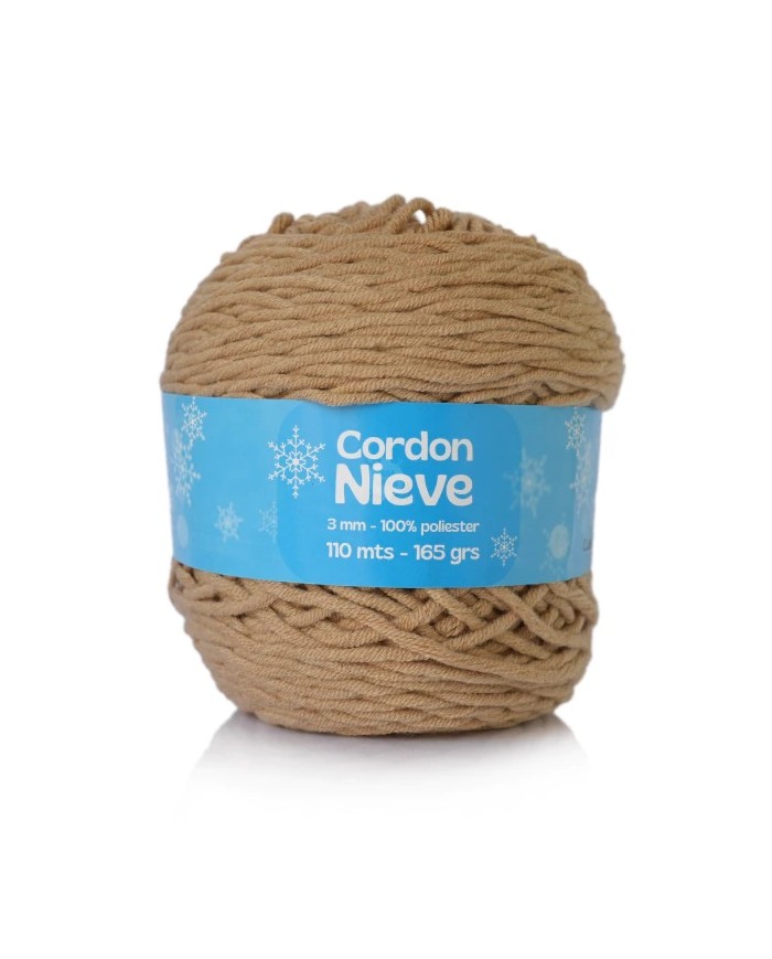 CORDON NIEVE 3mm X 110m 100% POLIESTER