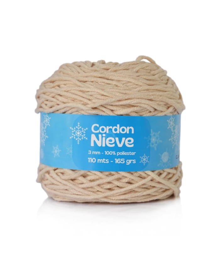CORDON NIEVE 3mm X 110m 100% POLIESTER