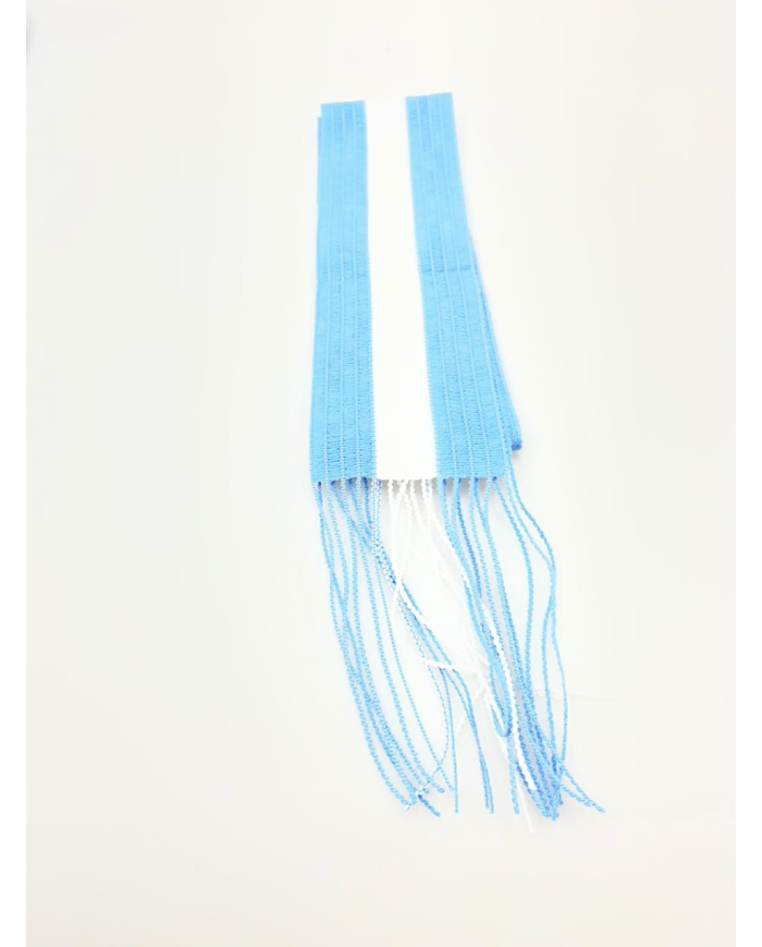 BUFANDA ANGOSTA ARGENTINA 8cm x 1.3mt