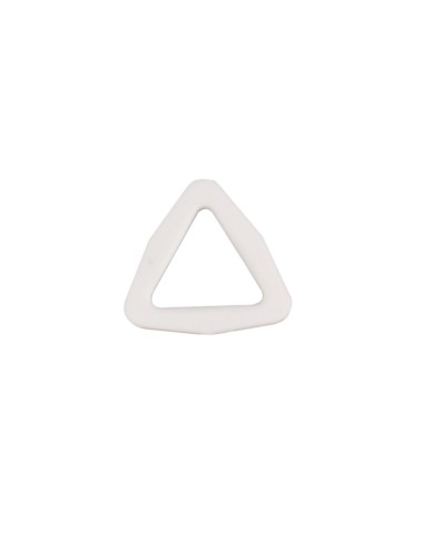 TRIANGULO PLASTICO PASE 20 Blanco