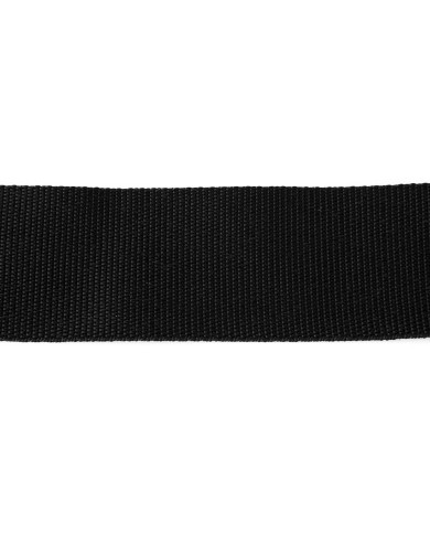 CINTA REFORZADA POLIESTER NEGRA 30MM (10Mts)
