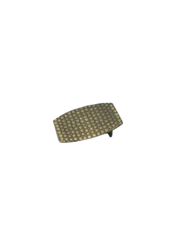 HEBILLA CHAPON C/FRENTE PUNTEADO P35 BRONCE VIEJO