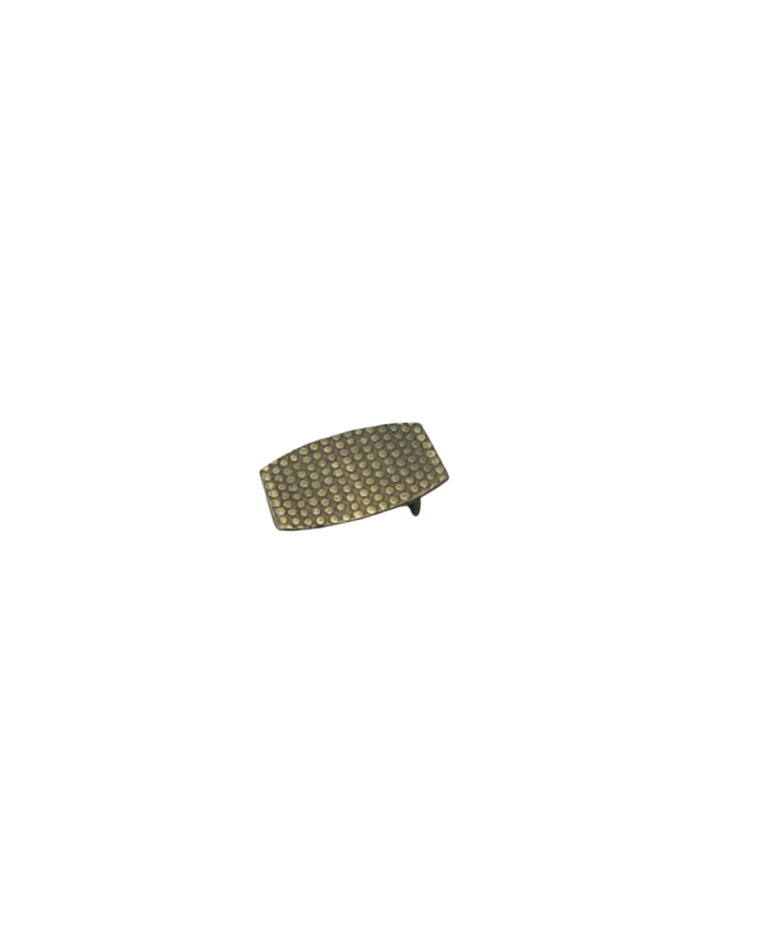 HEBILLA CHAPON C/FRENTE PUNTEADO P35 BRONCE VIEJO