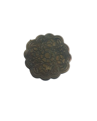 HEBILLA CHAPON ROSA P40 PLATA VIEJA