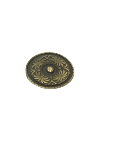 HEBILLA CHAPON PALMERAS P40 BRONCE VIEJO