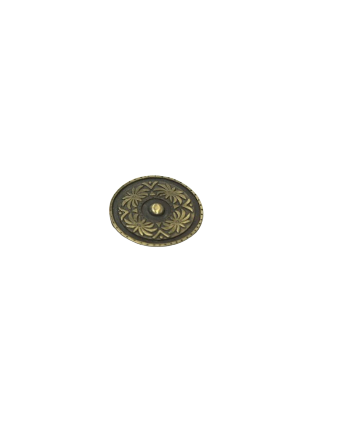 HEBILLA CHAPON PALMERAS P40 BRONCE VIEJO