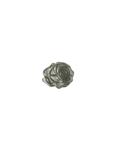 HEBILLA CHAPON ROSA P40 PLATA VIEJA