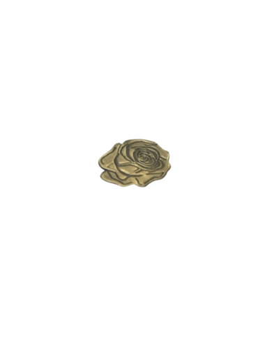 HEBILLA CHAPON ROSA P40 BRONCE VIEJO