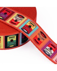 CINTA SUBLIMADA VIOLETA/ROJO/ROSA 40mm x 10mts