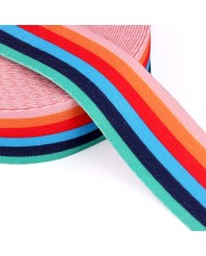 CINTA SUBLIMADA ROSA/ROJO/SUELA/BEIGE/AZUL 40mm x 10mts