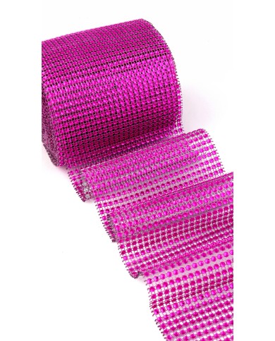 MALLA STRASS Fucsia