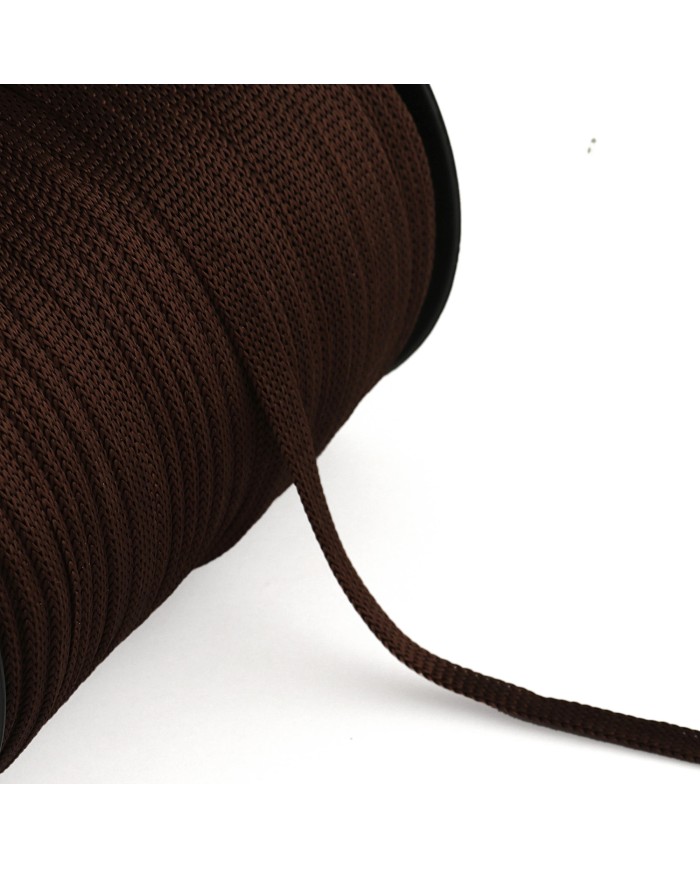 CINTA TUBOTEX RAYON 6mm MARRON 100 mts