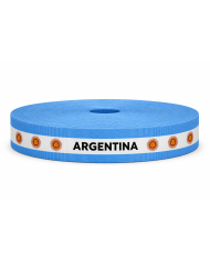 CINTA SUBLIMADA POL 30mm x 10mts ARGENTINA SOL GRANDE