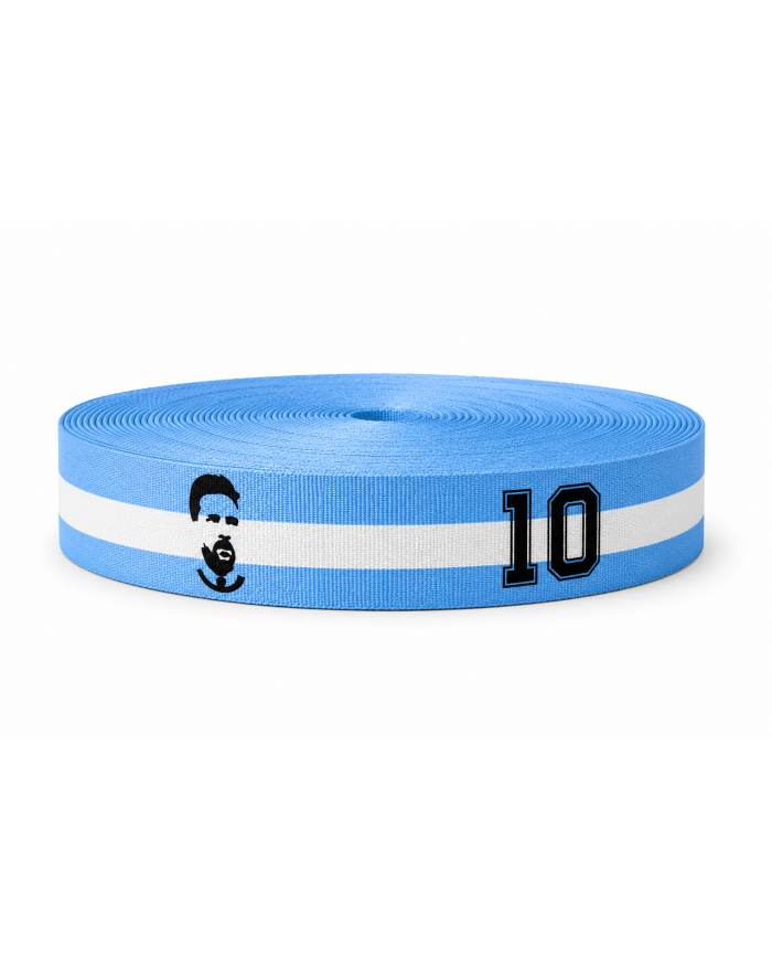 CINTA SUBLIMADA POL 30mm x 10mts ARGENTINA LIONEL10