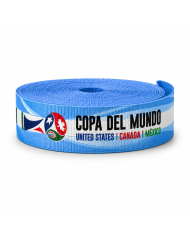 CINTA SUBLIMADA POL CAMPEONES DEL MUNDO MARIO/DIEGO/LIO 40mm x 10mts