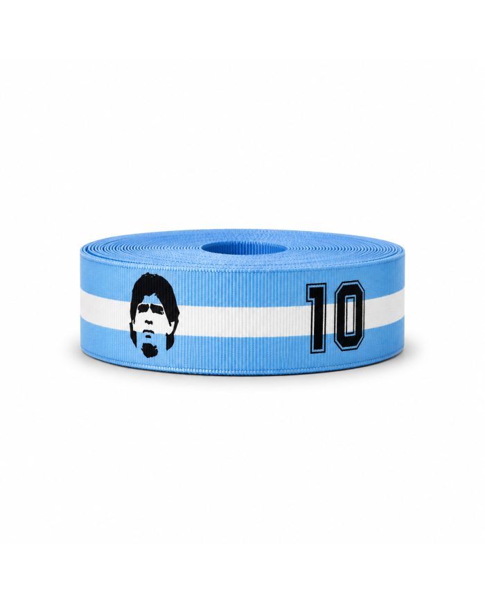 CINTA SUBLIMADA POL ARGENTINA DIEGO10 40mm x 10mts