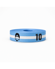 CINTA SUBLIMADA POL 30mm x 10mts  ARGENTINA DIEGO10