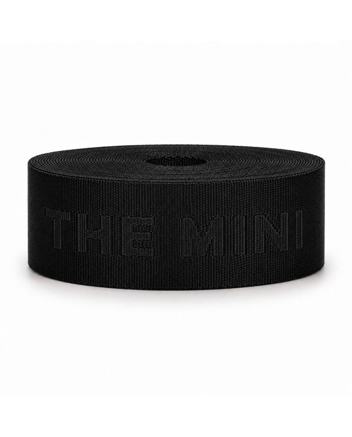 CINTA POLIESTER NEGRA THE MINI BAG CALADA P 40 x 10mts