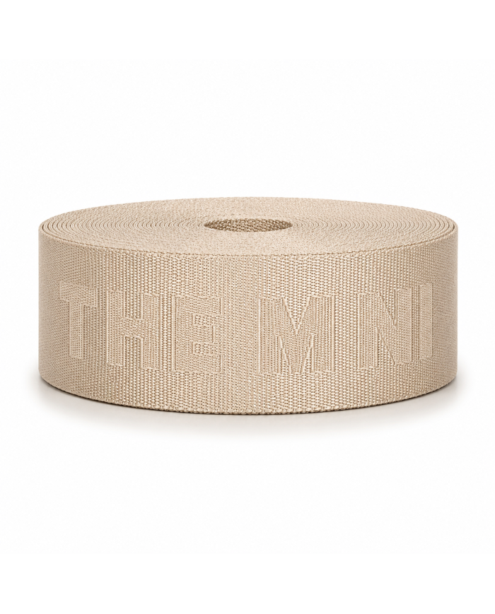 CINTA POLIESTER BEIGE THE MINI BAG CALADA P40 x 10mts