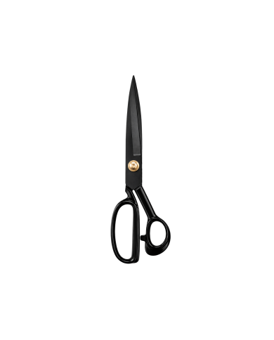 TIJERA METÁLICA MANGO NEGRO 10``